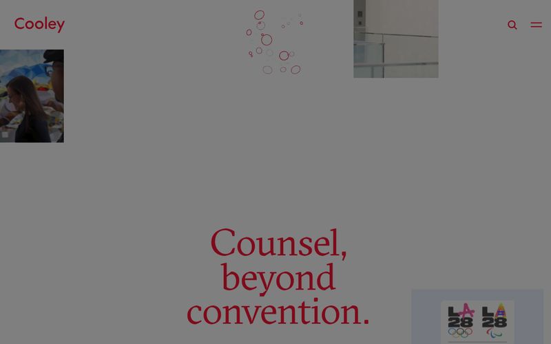 Home page of Cooley