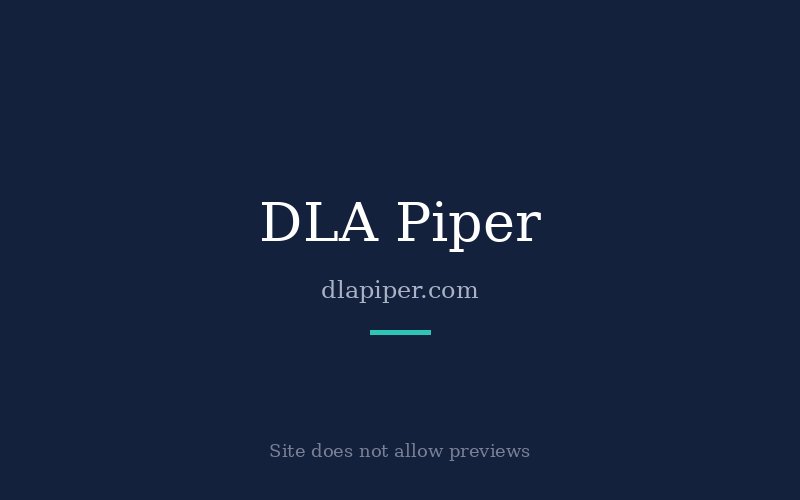 Home page of DLA Piper