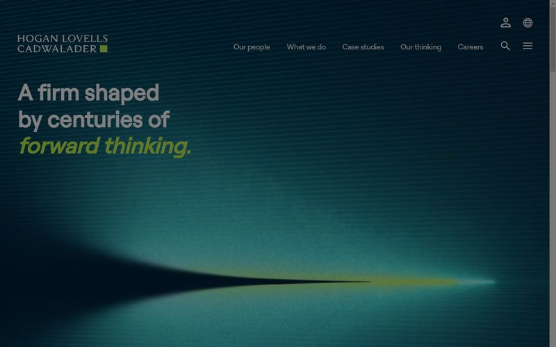 Home page of Hogan Lovells
