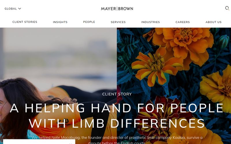 Home page of Mayer Brown