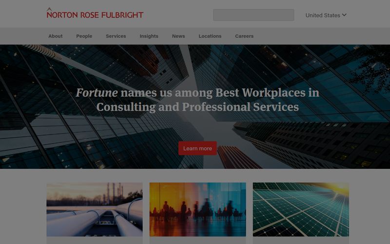 Home page of Norton Rose Fulbright