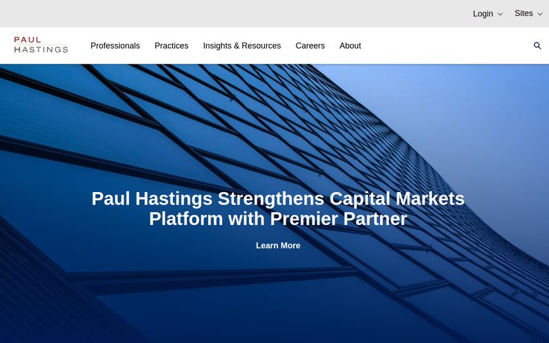 Home page of Paul Hastings