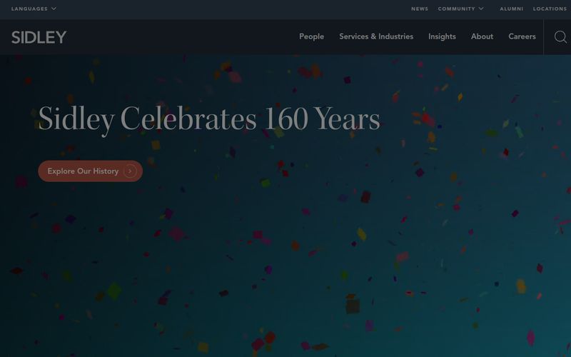 Home page of Sidley Austin