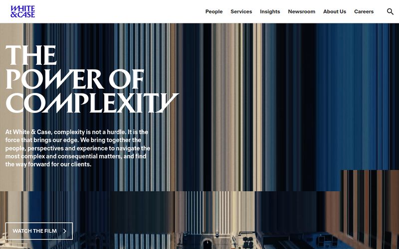 Home page of White & Case